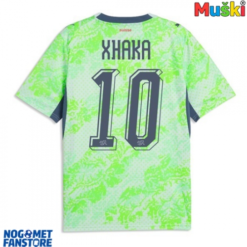 Švicarska Granit Xhaka #10 Gostujuci Dres SP 2026 Kratak Rukav